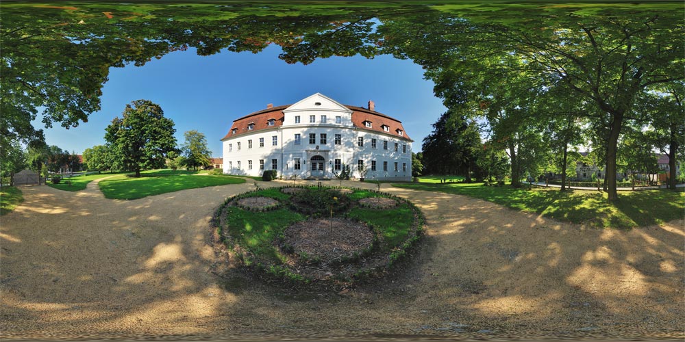 Schloß Gröditz - West-Seite