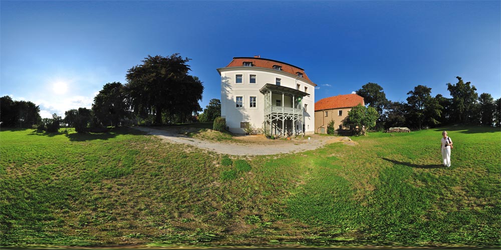 Schloß Gröditz - Süd-Seite