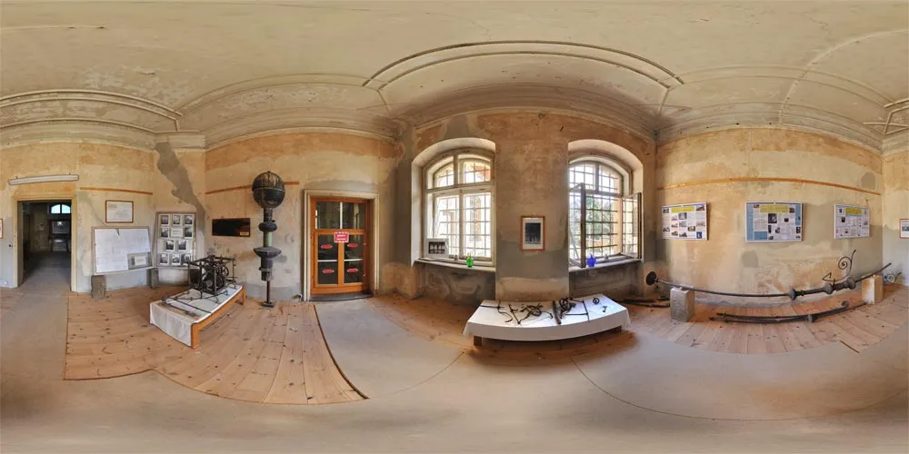 360° Panorama: Kanitz-Kyawsches Schloss - Zimmer 5 in Hainewalde