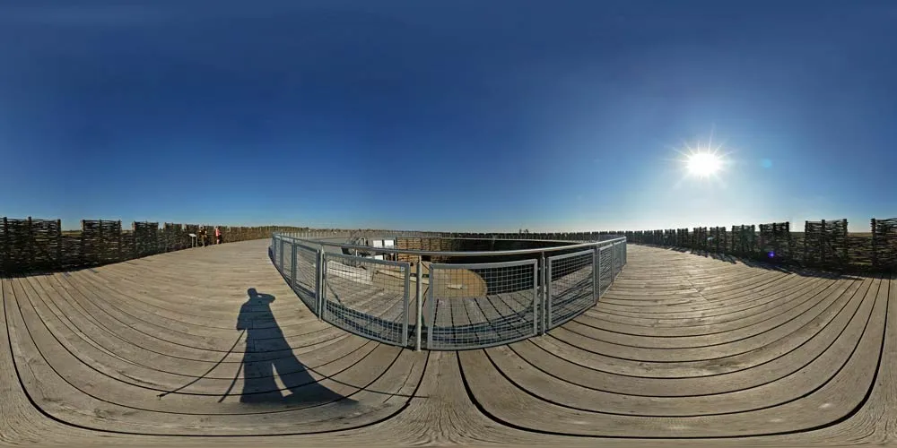 360° Panorama: Slawenburg Raddusch in Brandenburg