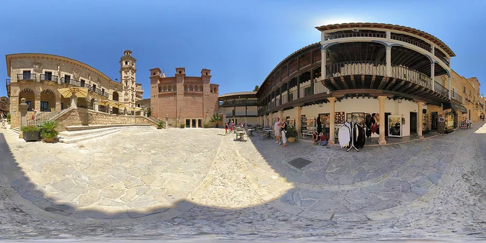 360° Panorama: Poble Espanyol in Palma