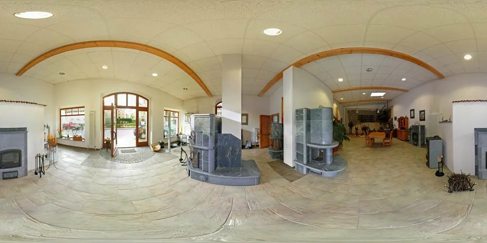 360° Panorama: Finnische Specksteinöfen in Finnische Specksteinoefen