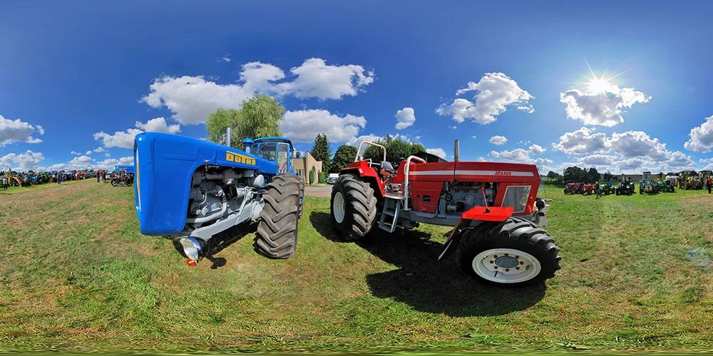 360° Panorama: Dutra und ZT 303 in Traktortreffen Kemnitz 2008