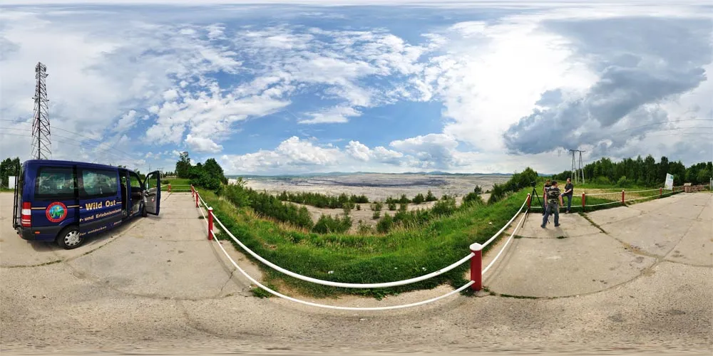 360° Panorama: Tagebau Turow in Polen