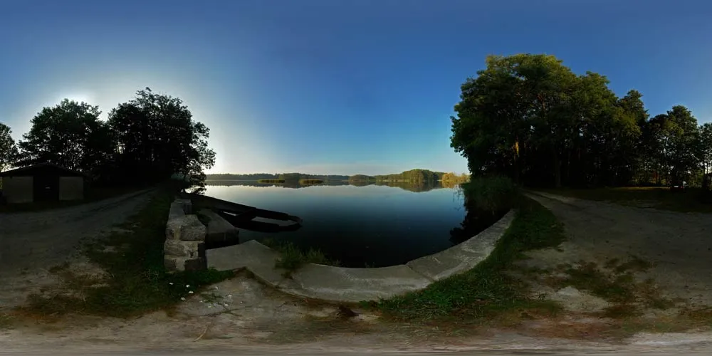 360° Panorama: UNESCO Biosphärenreservat in Oberlausitz