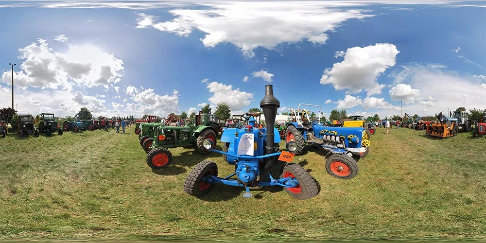 360° Panorama: Lanz Bulldogs 2 in Traktortreffen Kemnitz 2009