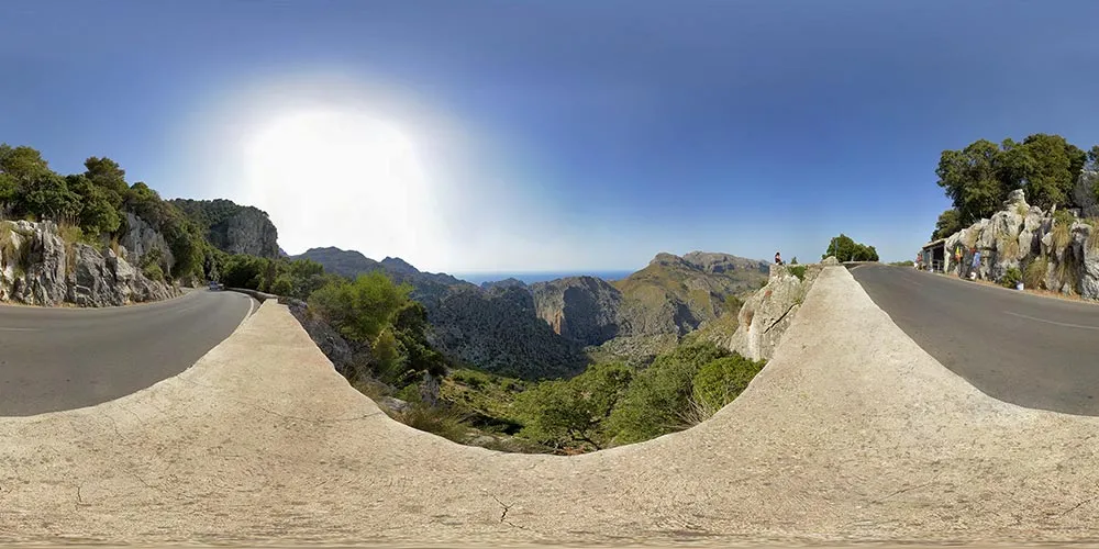 360° Panorama: Tramuntana - Casa Nova in Mallorca