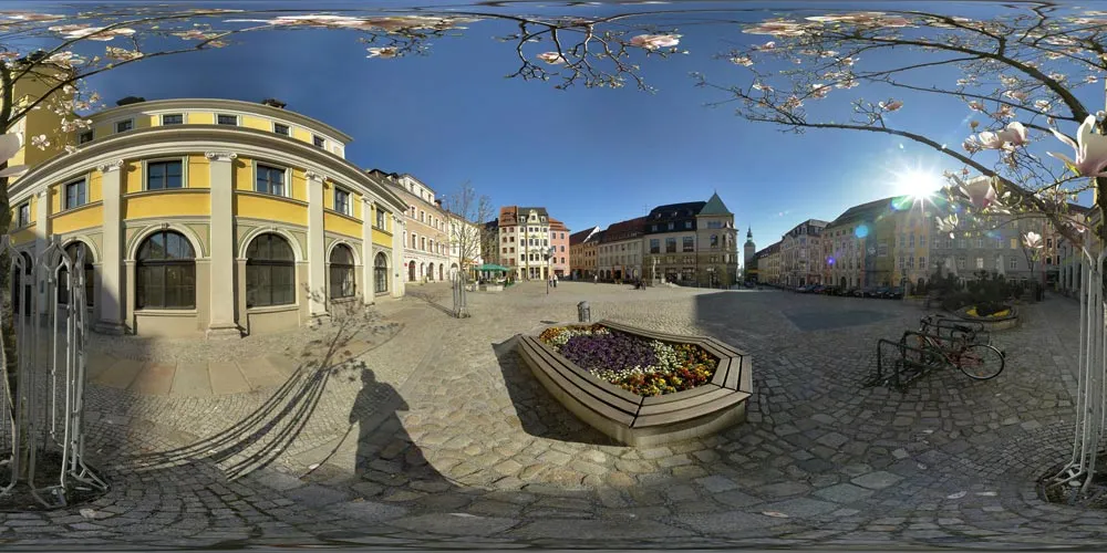 360° Panorama: Hauptmarkt in Frühling 07