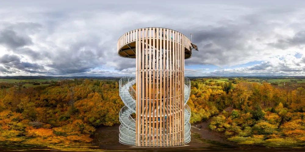 Virtueller Rundgang in der Nähe: Aussichtsturm - Sicht nach Süden