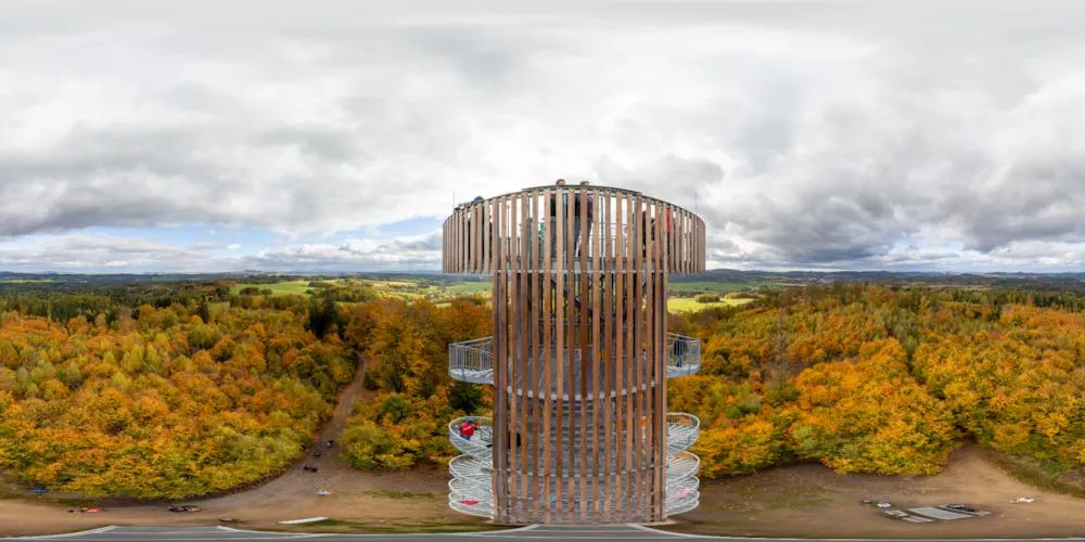 Virtueller Rundgang in der Nähe: Aussichtsturm - Sicht nach Norden