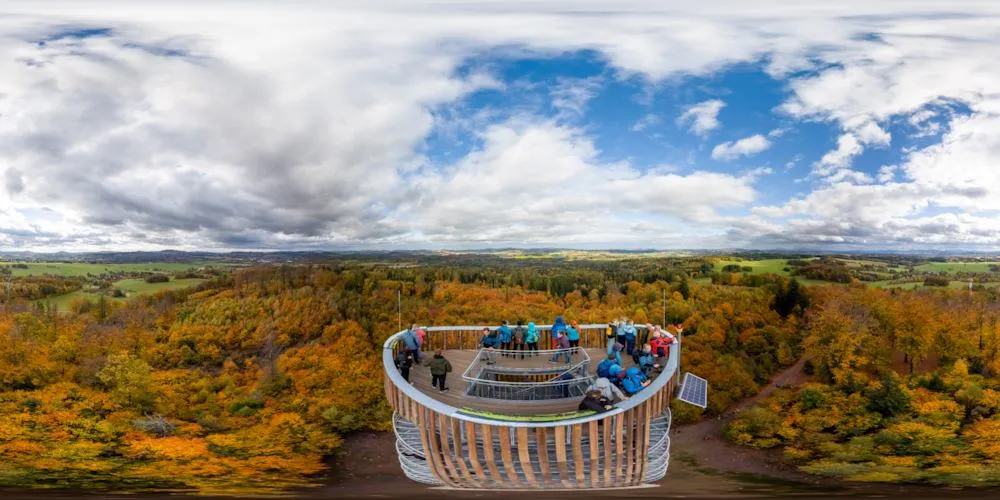 Virtueller Rundgang in der Nähe: Aussichtsturm - Aussichtsplattform 2