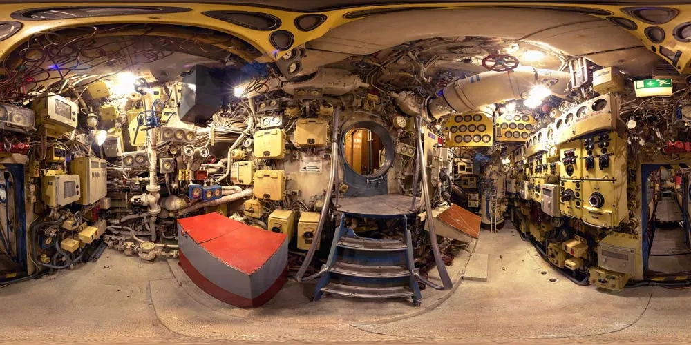 360° Panorama: U-434 in Hamburg