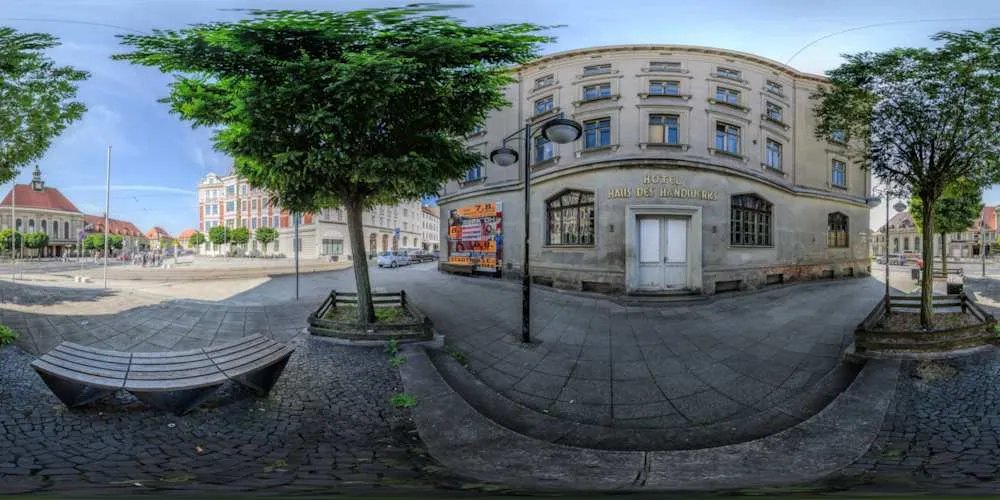 360° Panorama: Hotel Vier Jahreszeiten - Eingangsbereich in Görlitz