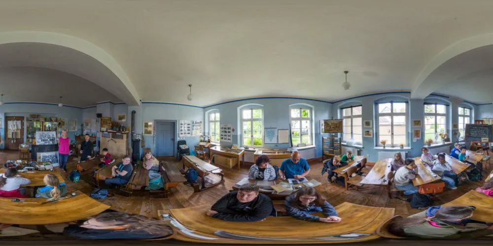 360° Panorama: Sorbisches Schulmuseum Wartha in Oberlausitz
