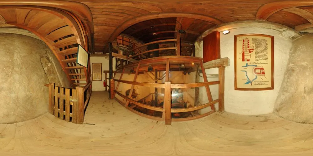 360° Panorama: In der Alten Wasserkunst in Frühling 06