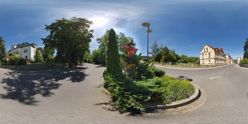 360° Panorama: Sagengestalt Pumphut in Wilthen in Oberlausitz