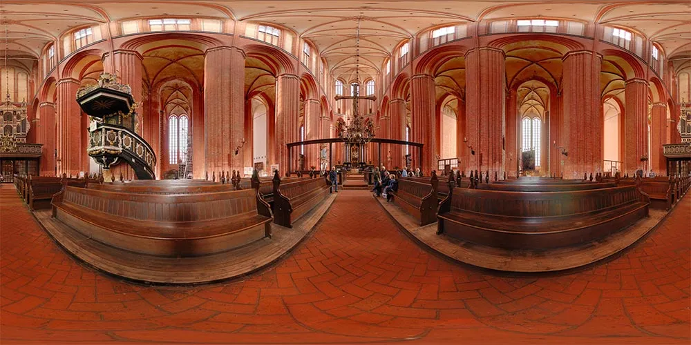 360° Panorama: Nikolaikirche in Wismar