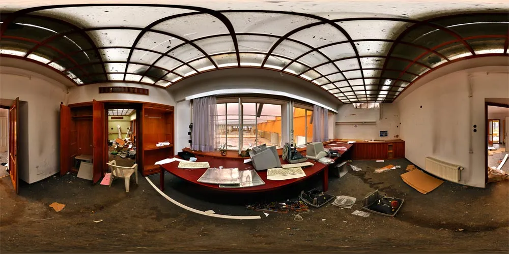 360° Panorama: VEB Volltuch - Büro in Görlitz