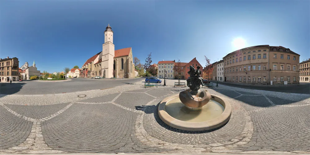 360° Panorama: Klosterkirche 2 in Zittau