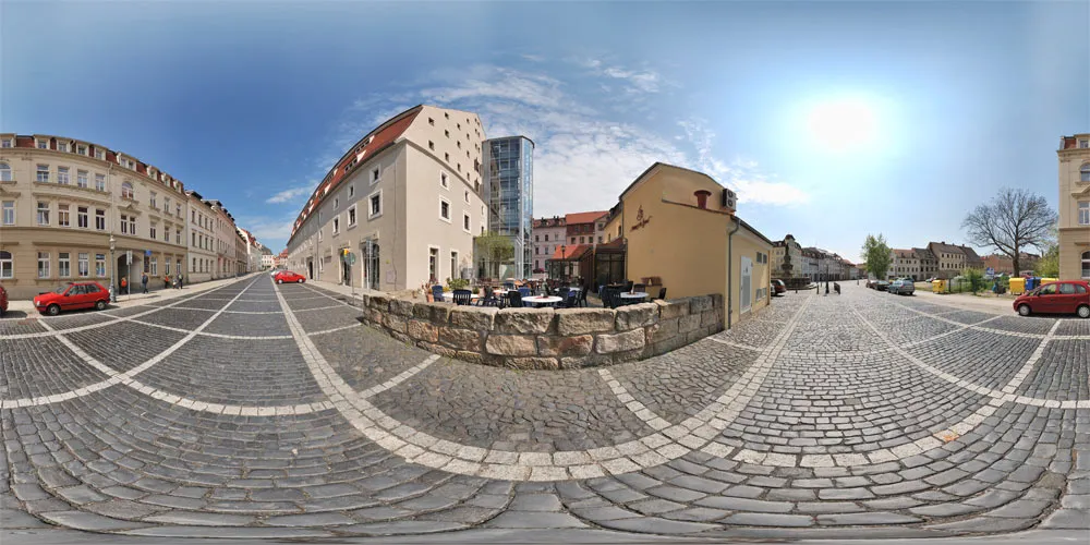 360° Panorama: Marstall (Salzhaus) in Zittau