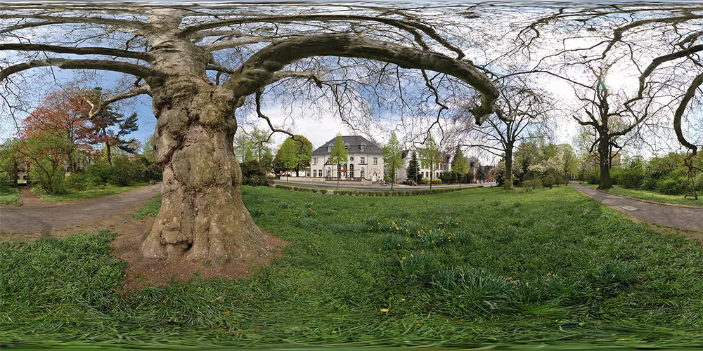 360° Panorama: Theaterring in Zittau