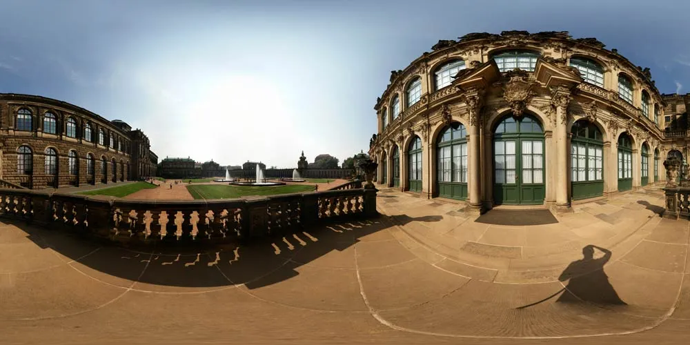 360° Panorama: Zwinger in Sommer 2006