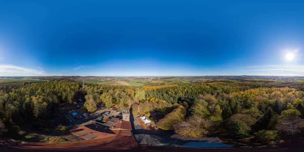 360° Panorama: Luftpanorama - Butterberg