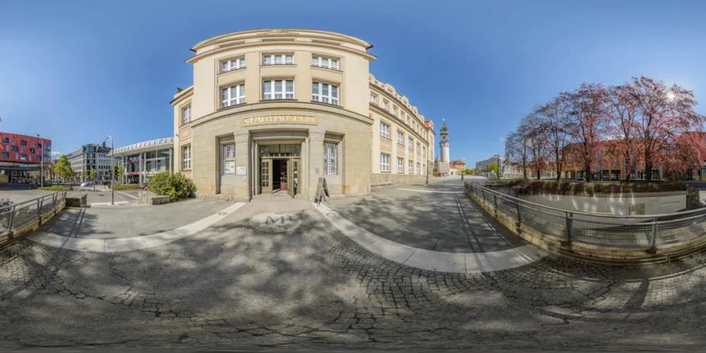 360° Panorama: Museum Bautzen in Frühling 2017