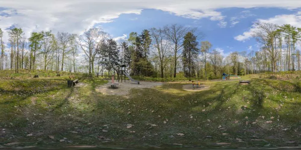 360° Panorama: Volkspark Seifhennersdorf Spielplatz in Seifhennersdorf