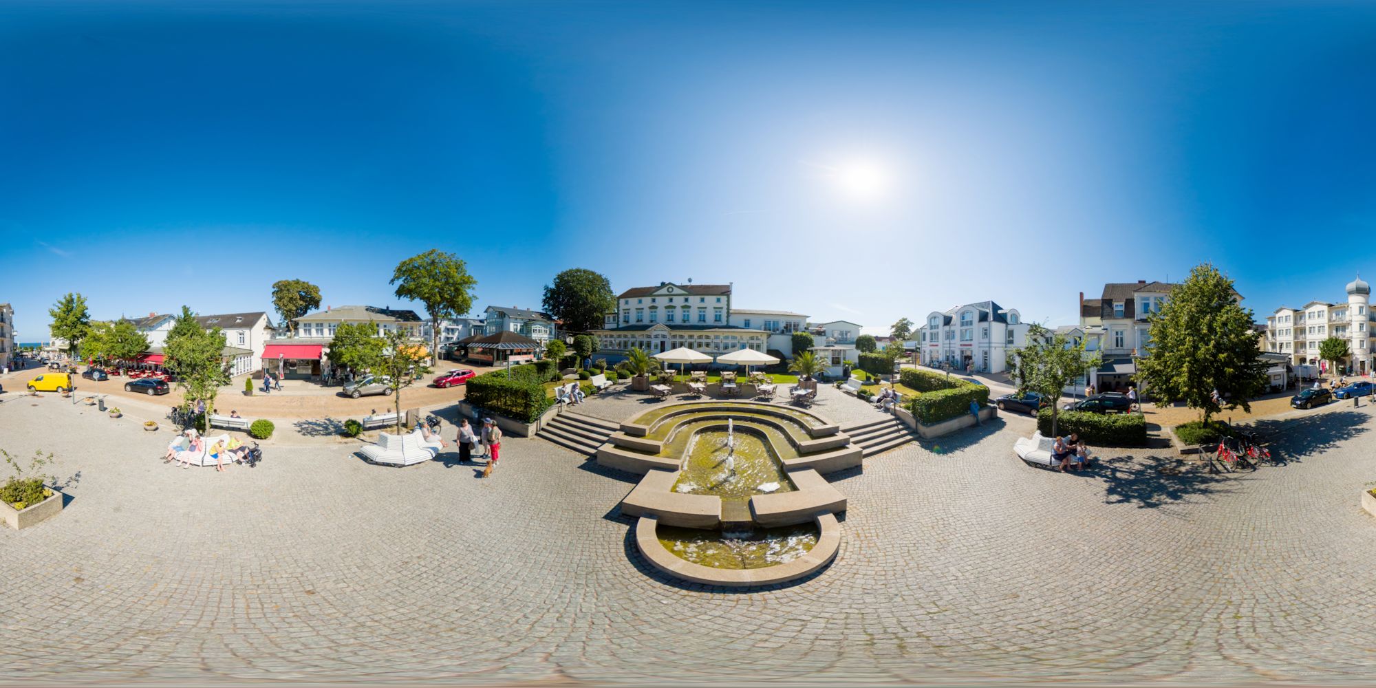 Virtueller Rundgang in der Nähe: Kaiserbad Ahlbeck - Seestraße - Hotel Meereswelle
