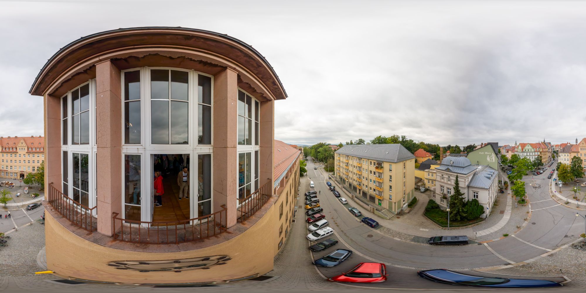 Virtueller Rundgang in der Nähe: Alte Post - Aussicht aus dem Turmzimmer