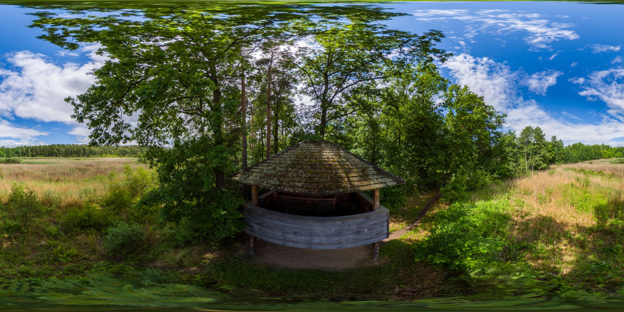 Virtueller Rundgang in der Nähe: Aussichtsturm am Biberpfad bei Laußnitz