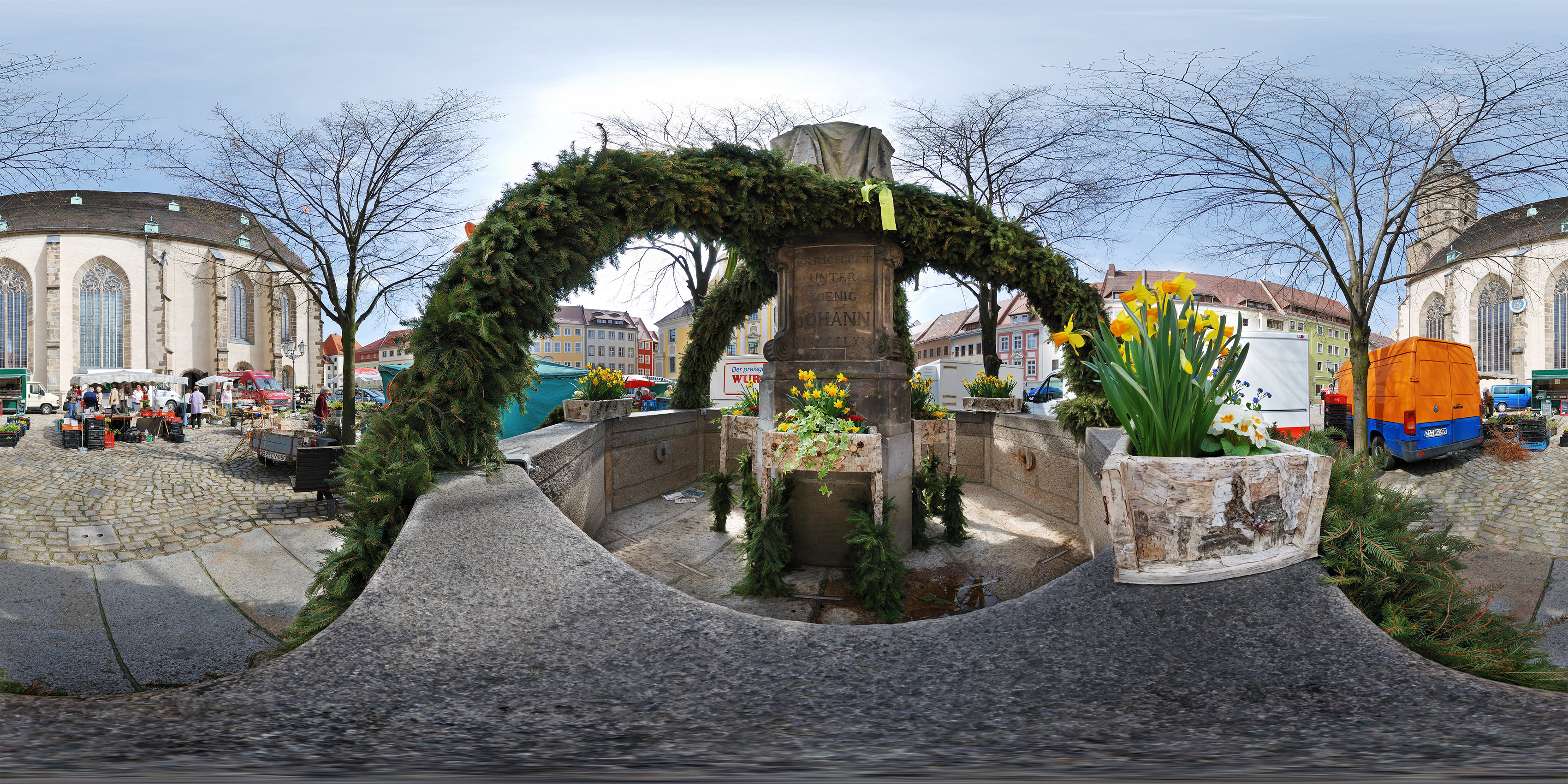 Virtueller Rundgang in der Nähe: Osterbrunnen 2009