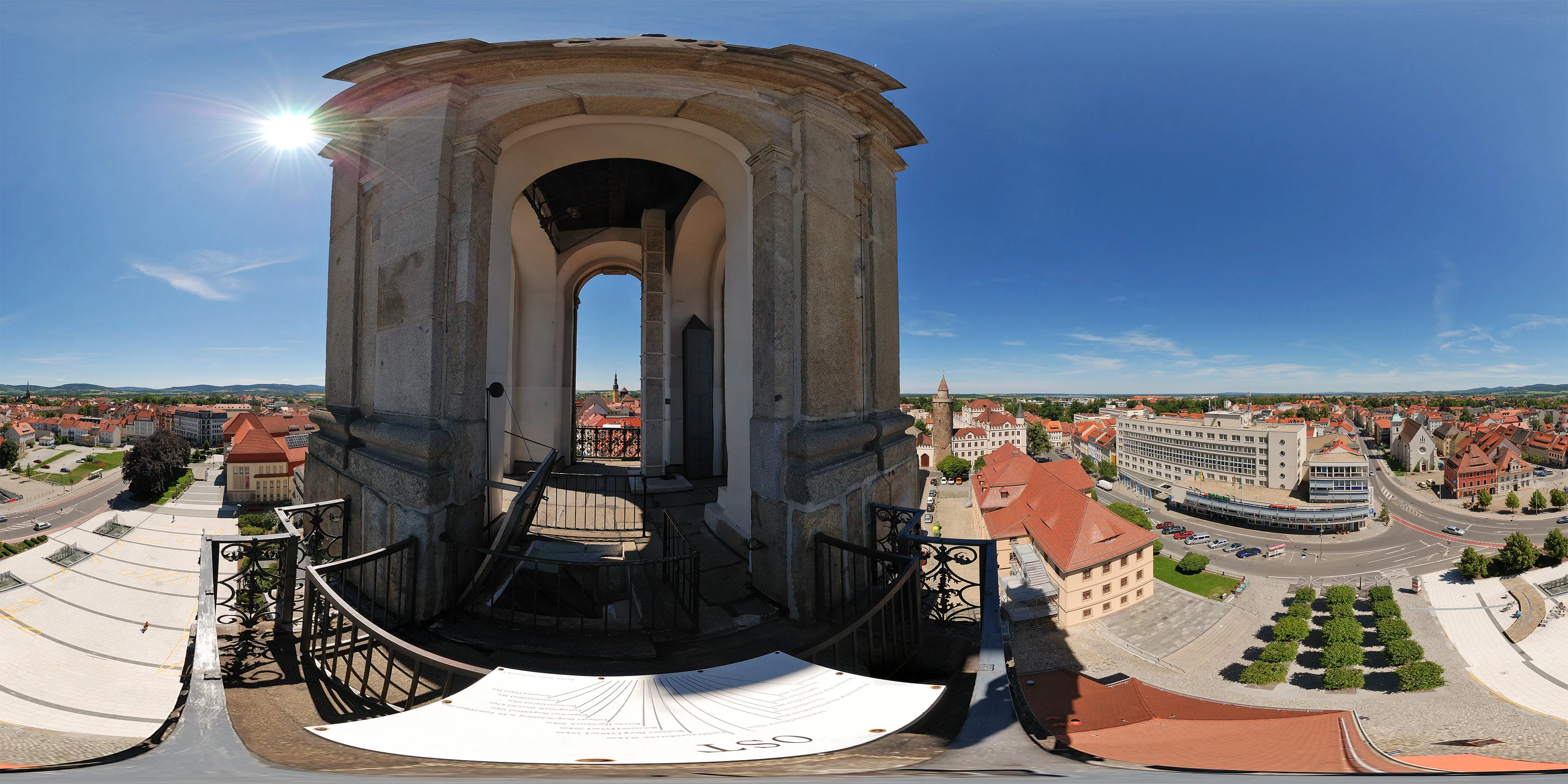 Virtueller Rundgang in der Nähe: Reichenturm Ost-Aussicht in Sommer 09