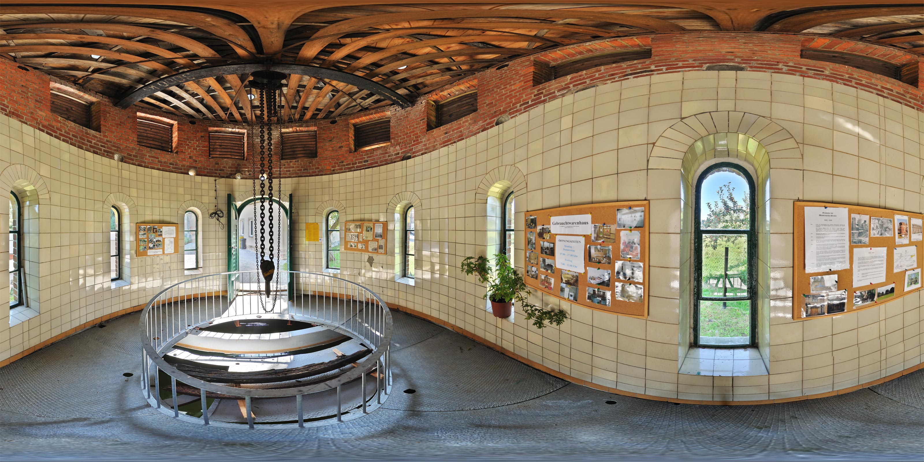 Wasserwerk Strehla - Brunnenhaus