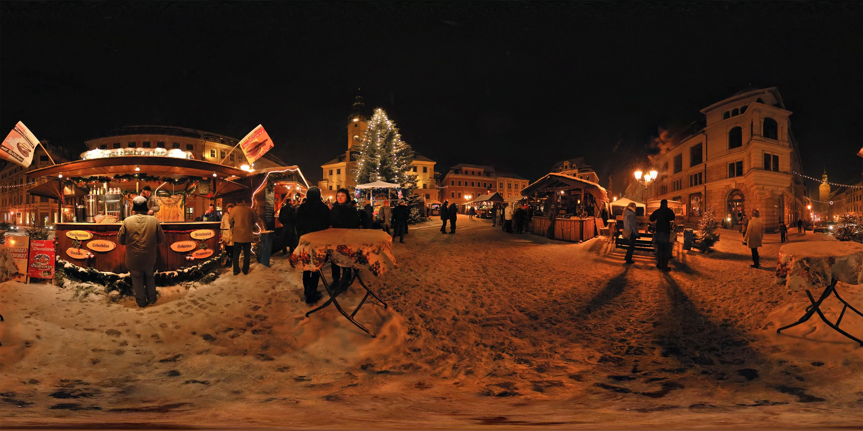 Virtueller Rundgang in der Nähe: Bautzener Wenzelmarkt in Winter 09/10