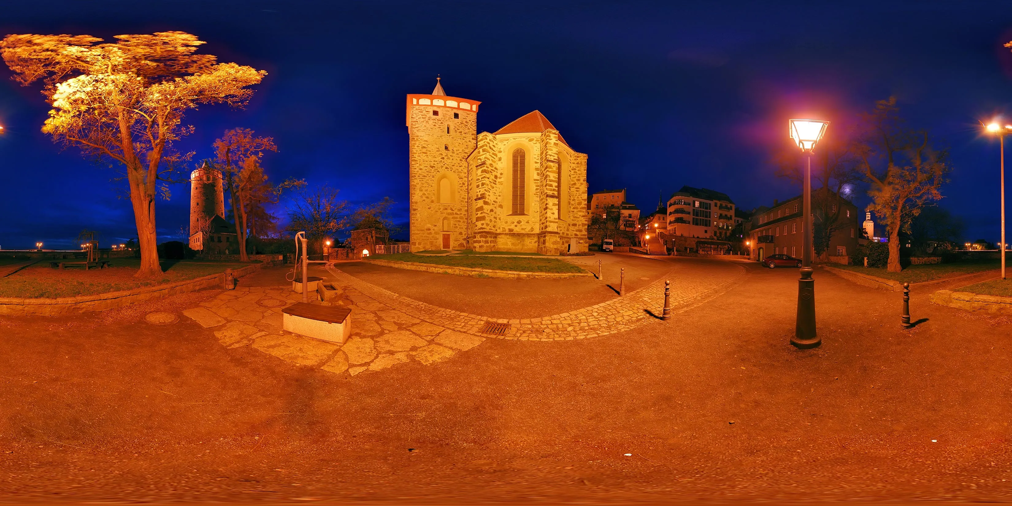Virtueller Rundgang in der Nähe: Wendischer Kirchhof in bei Nacht