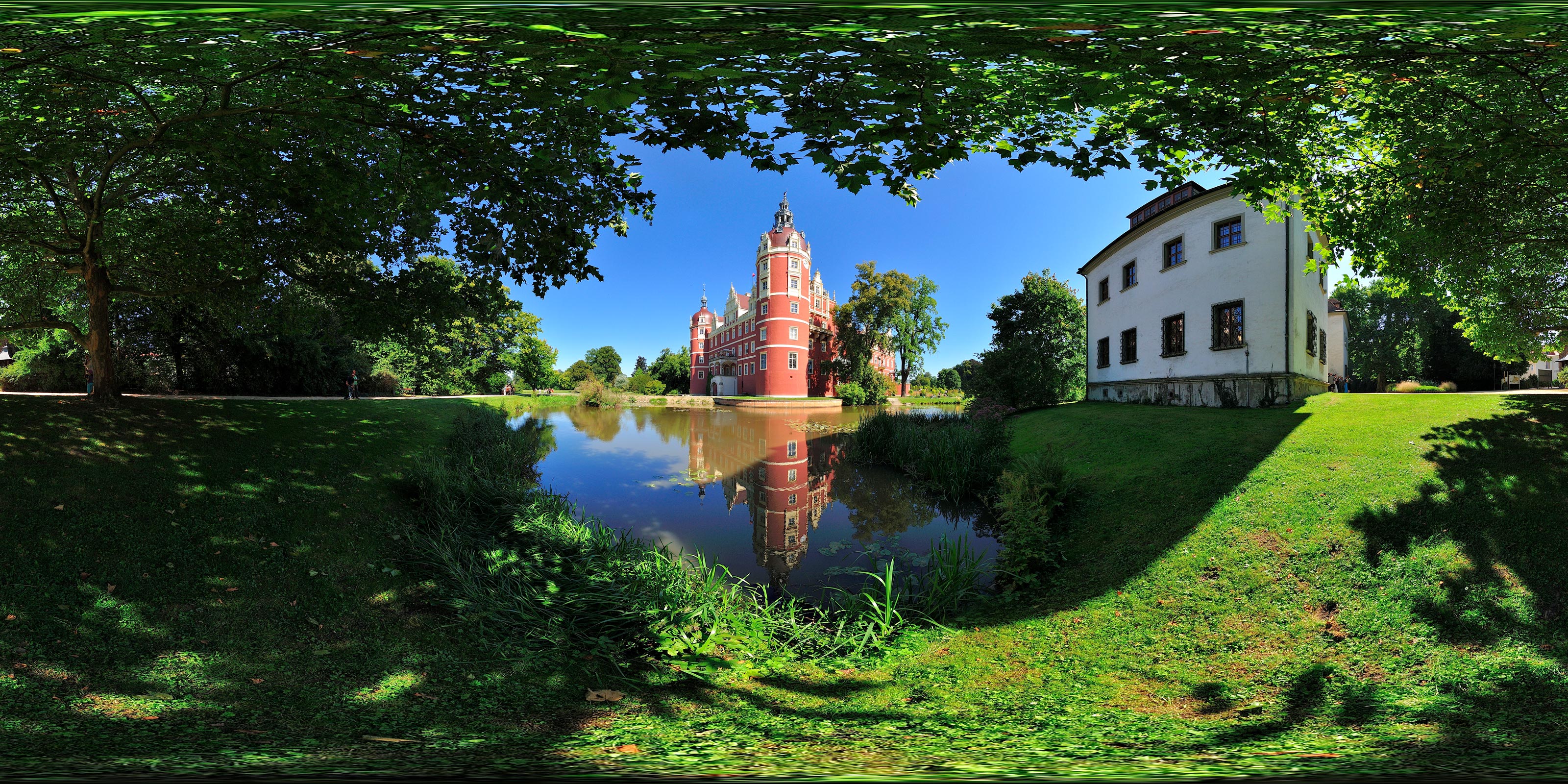 Virtueller Rundgang in der Nähe: Schloss Muskau - Schlossteich