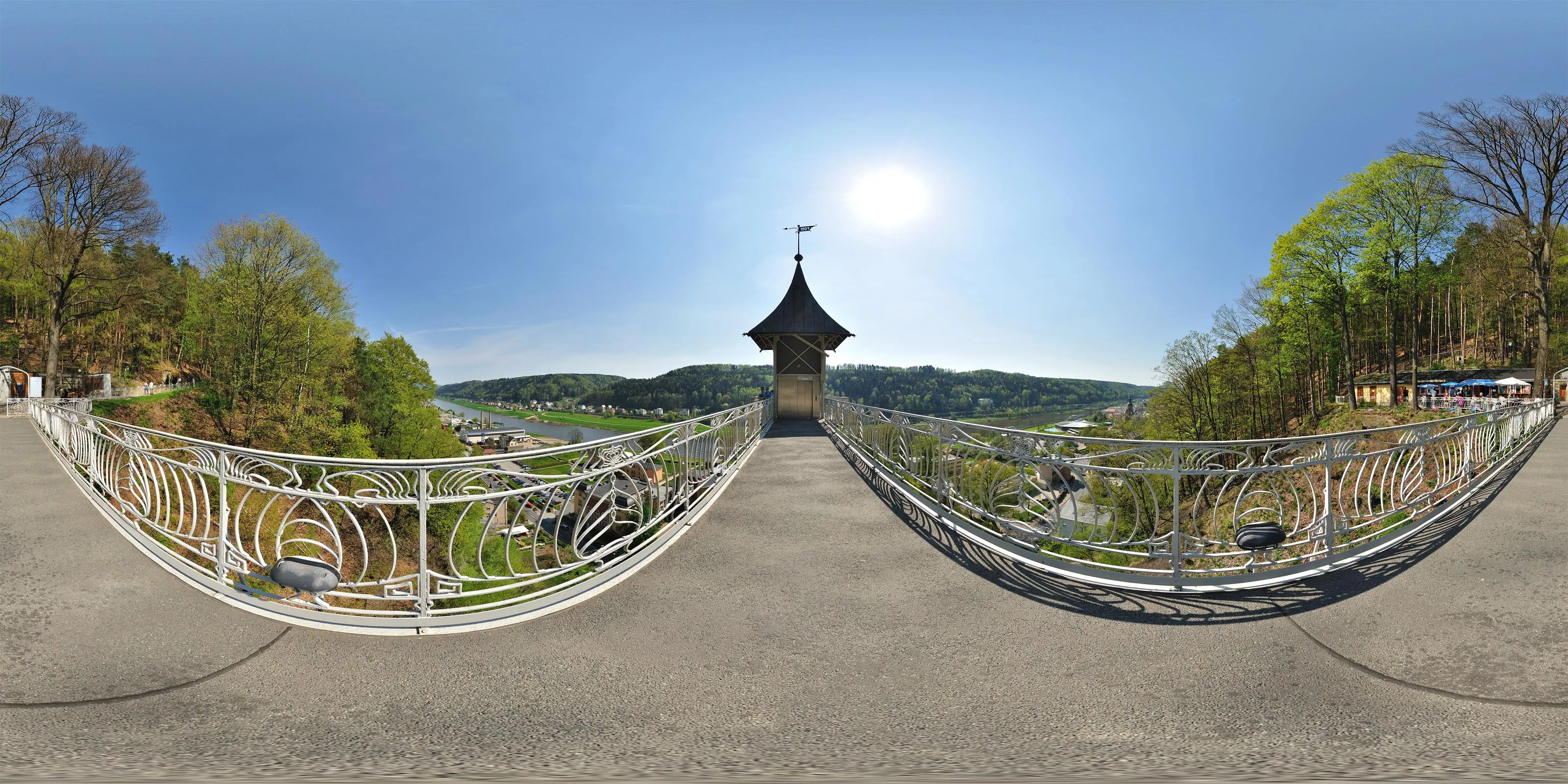 Virtueller Rundgang in der Nähe: Personenaufzug Bad Schandau 2 in Bad Schandau
