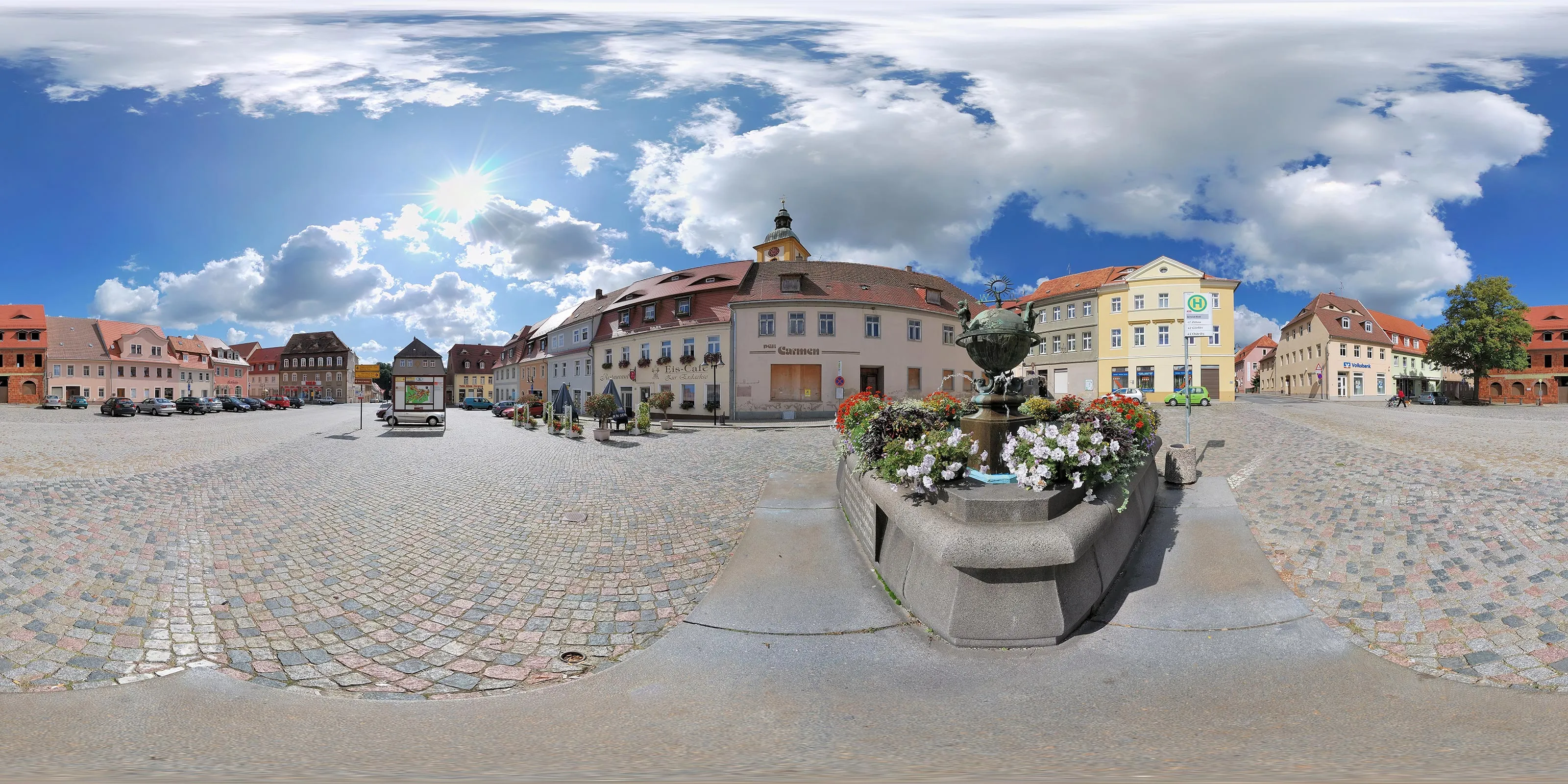 Virtueller Rundgang in der Nähe: Bernstadt Marktplatz in Oberlausitz