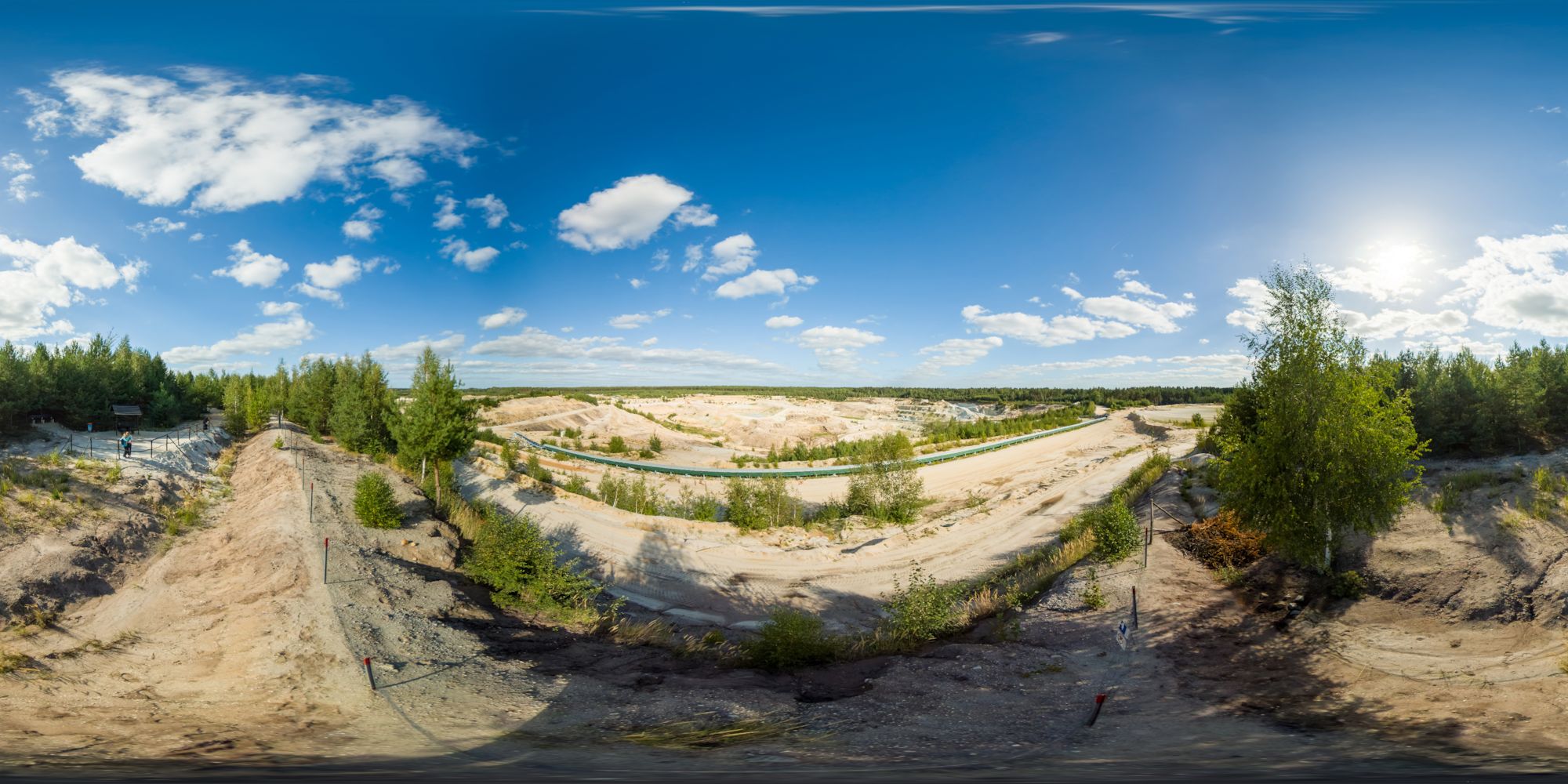 Virtueller Rundgang in der Nähe: Caminau - Aussichtspunkt Kaolintagebau