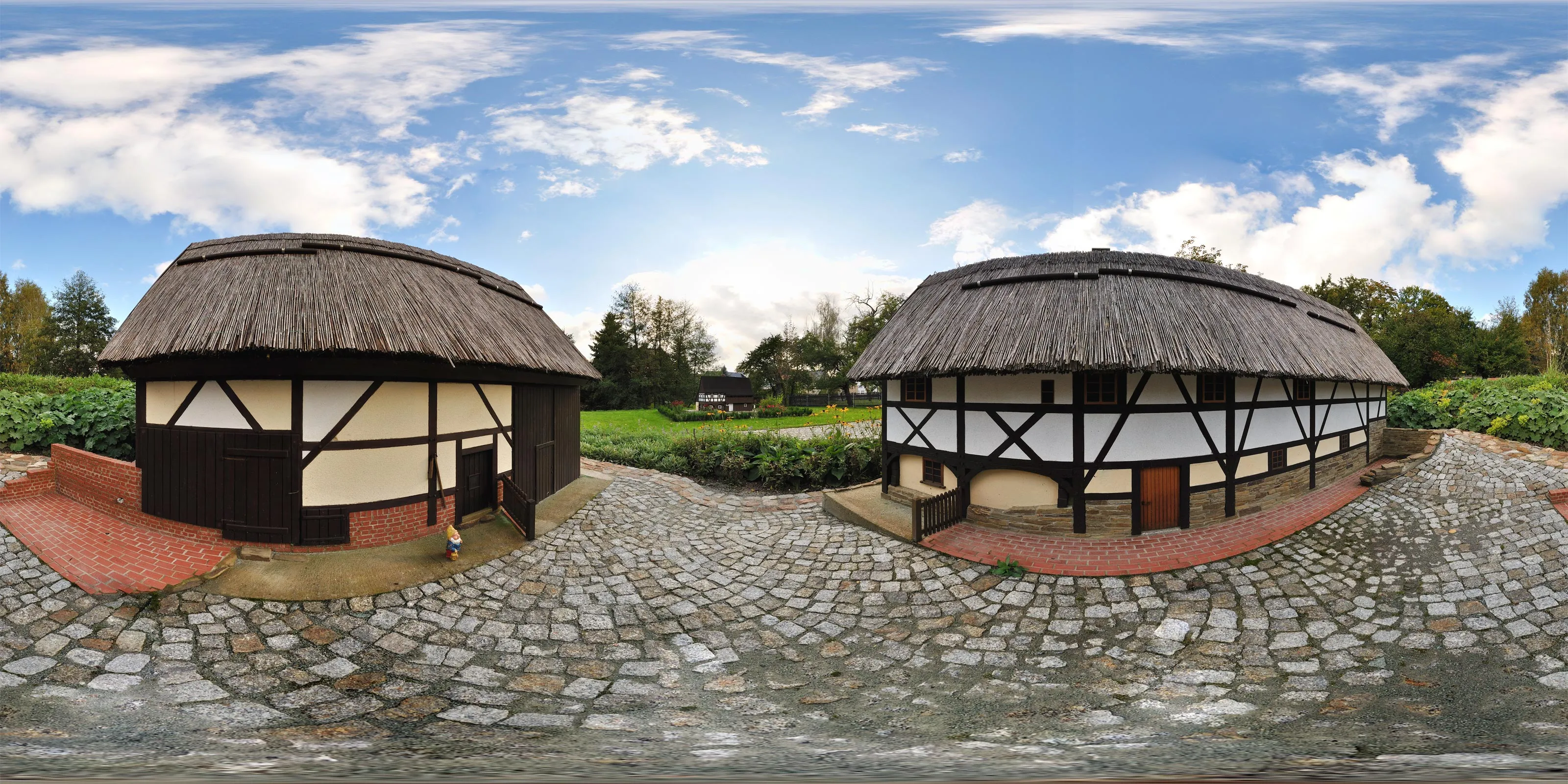 360° Panorama: Umgebindehaus-Park 5 in Cunewalde
