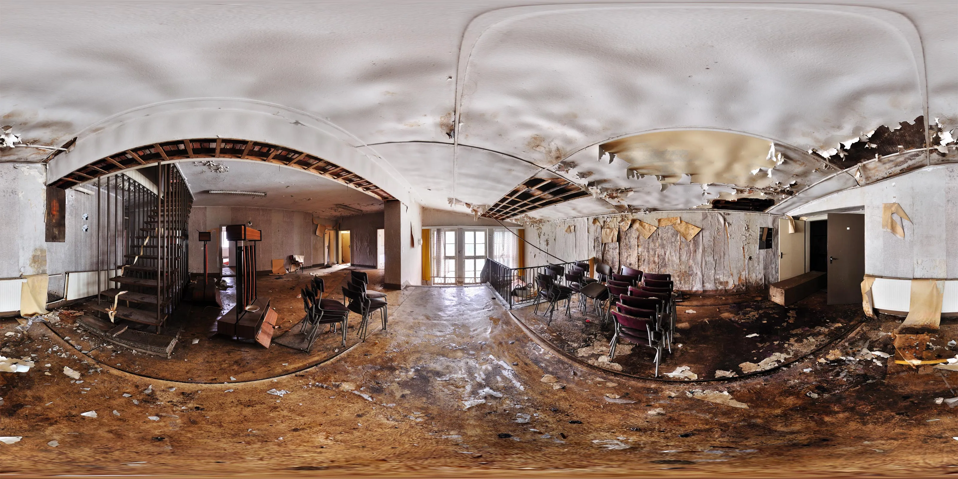 Virtueller Rundgang in der Nähe: Kretscham - Treppenhaus 2.Stock in Ebersbach