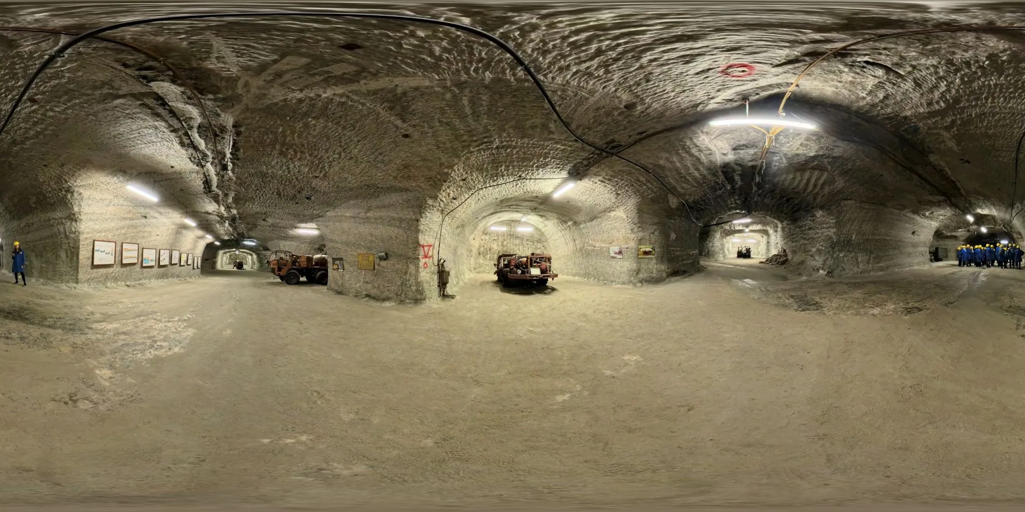 Virtueller Rundgang in der Nähe: Sprenglochbohrmaschine in Erlebnisbergwerk Sondershausen