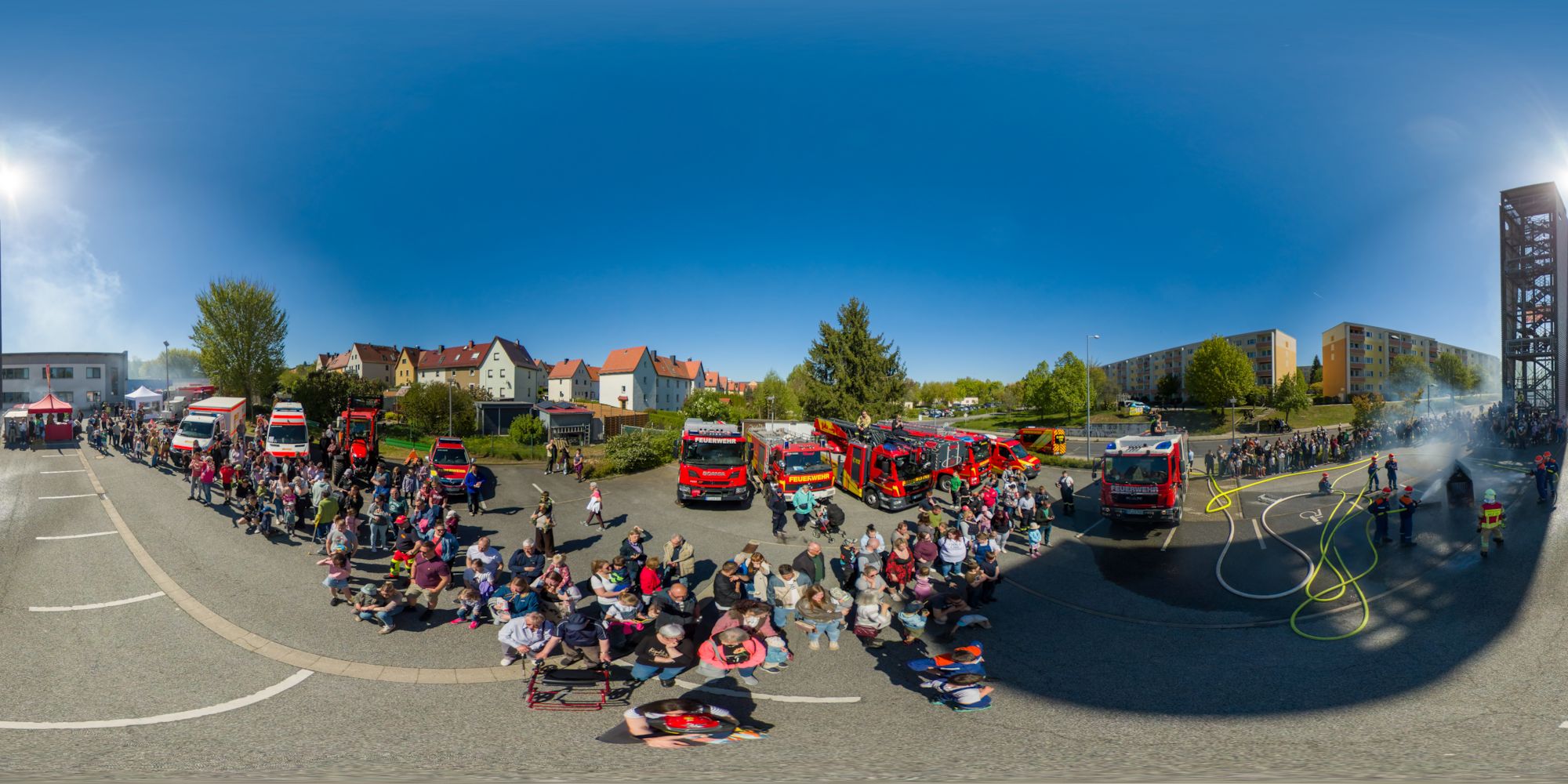Vorführung der Jugendfeuerwehr
