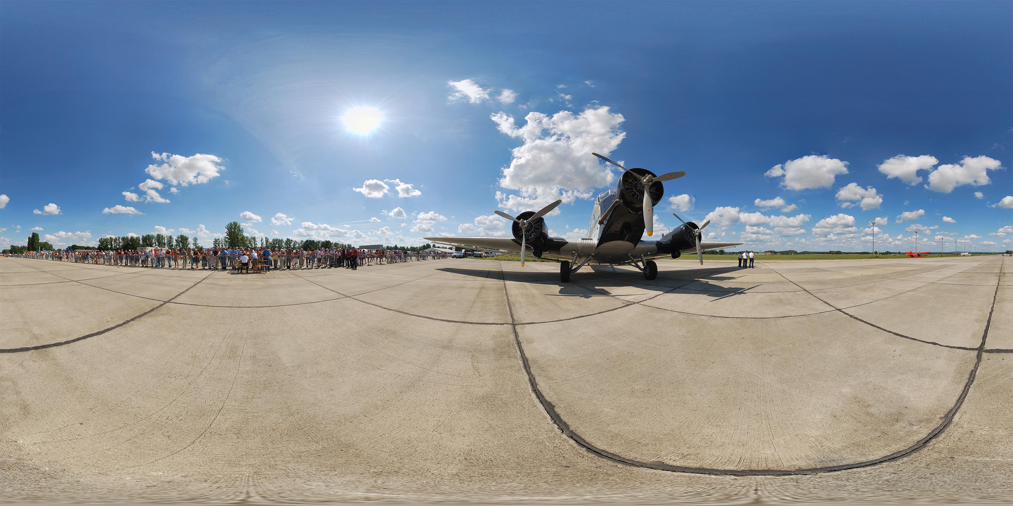 Virtueller Rundgang in der Nähe: Junkers Ju 52/ 3m "Tante Ju"