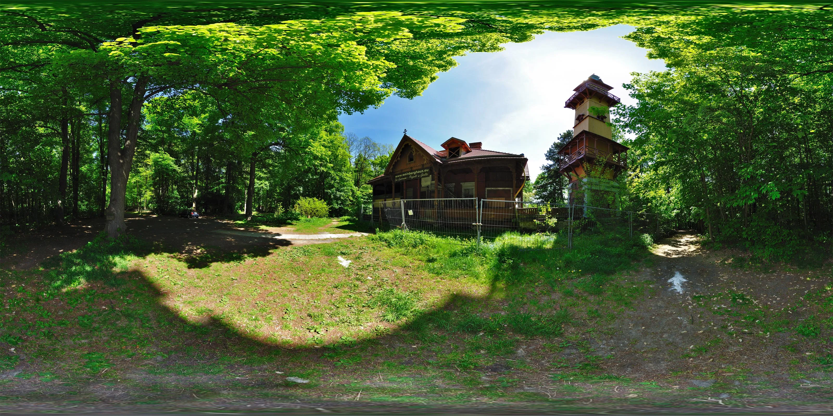 360° Panorama: Weinberghaus in Görlitz