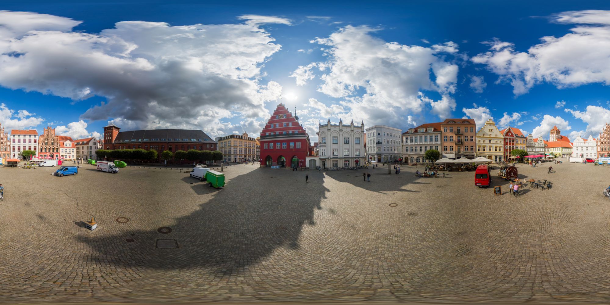 Virtueller Rundgang in der Nähe: Greifswald - Marktplatz