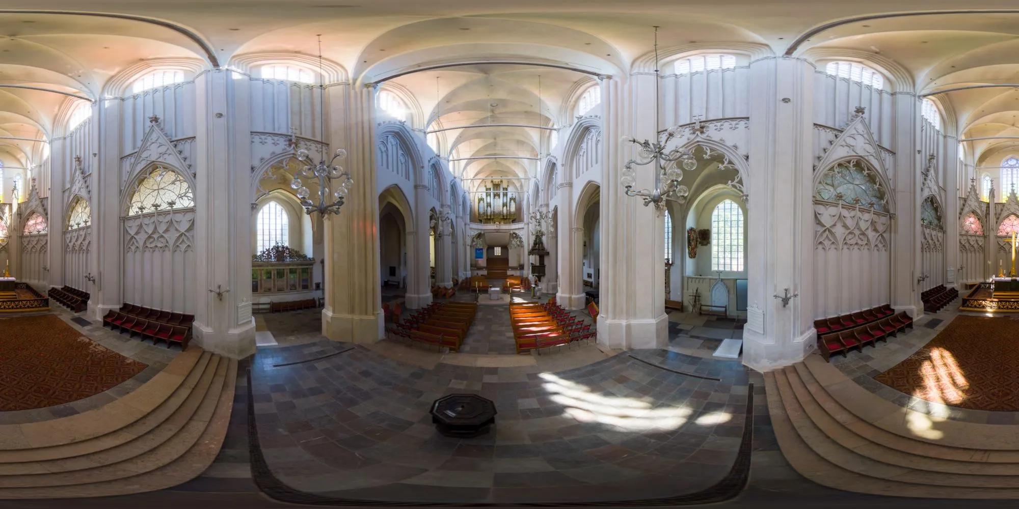 360° Panorama: Greifswald - Dom St. Nikolai in Mecklenburg-Vorpommern