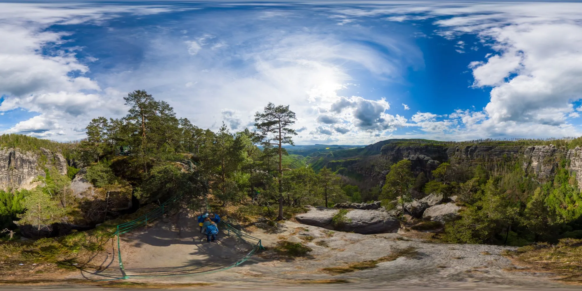 Virtueller Rundgang in der Nähe: Aussichtstermin auf das Prebischgebiet in Naturschutzgebiet Prebischtor